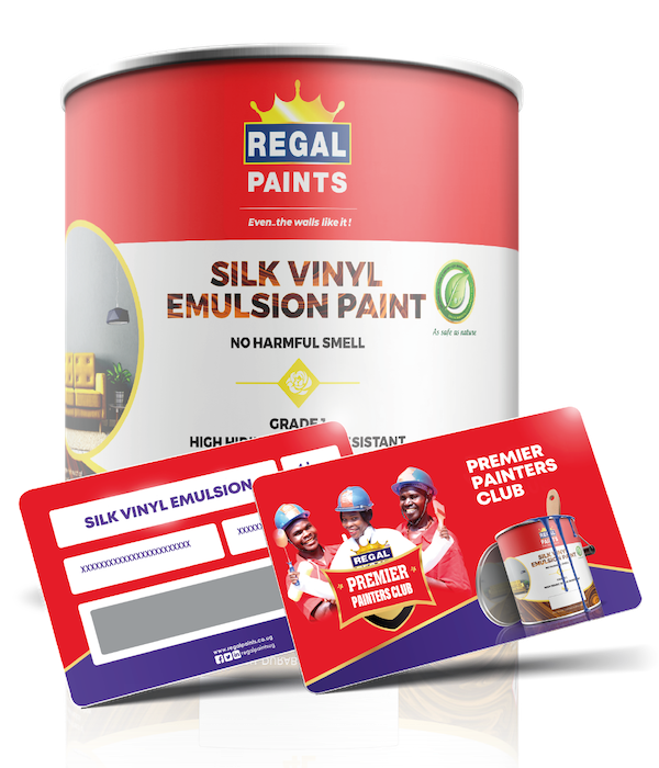 Regal Premier Painters Club paint and membership card